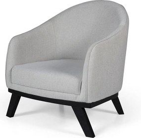 Wing Chair Leon - Light Grey Light Grey