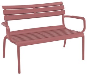 Καναπές - Παγκάκι Paris 20.0860 116x70x75cm Marsala Two-seater