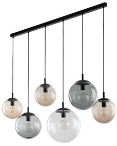Κρεμαστό Φωτιστικό Οροφής 6xE27 15W IP20 Esme TK Lighting-4797-Πολύχρωμο 4797