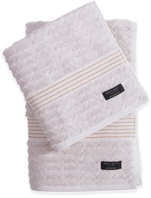 Πετσέτα Προσώπου (50x100) Nef-Nef Homeware Elements Elgyn Off White 600gsm