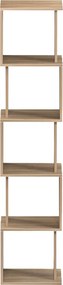 Βιβλιοθήκη Cubik pakoworld sonoma 35x30x161εκ