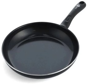 Τηγάνι Αντικολλητικό Diamond CC006085-001/CS 28m Black Green Pan 28cm Bamboo,Ξύλο