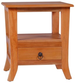 vidaXL Κομοδίνο 40 x 40 x 45 εκ. από Μασίφ Μαόνι