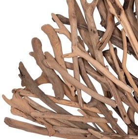 ΦΩΤΙΖΟΜΕΝΟ ΔΙΑΚΟΣΜΗΤΙΚΟ ΤΟΙΧΟΥ DREAMER2 HM4428 DRIFTWOOD-ΤΑΙΝΙΑ LED 90x90x7(πάχος)εκ (1 Τεμμάχια)