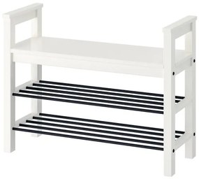 HEMNES Πάγκος με παπουτσοθήκη 002.438.00