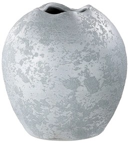 Βάζο ArteLibre Ασημί Κεραμικό 22cm