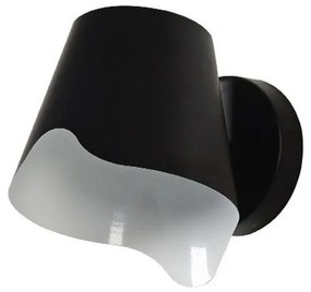 Φωτιστικό Τοίχου - Απλίκα HM481W21BK 1ΧΕ27 21Χ17Χ20 Black Aca Decor Metal