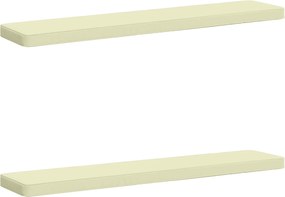vidaXL Μαξιλάρια Πάγκου 2 Τεμαχίων VUGHT 2 pcs 100% Πολυεστέρας Κρεμ