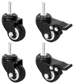 vidaXL Γλάστρα με Ρόδες &amp; Επένδυση Καφέ 118x59x80 εκ Μασίφ Ξύλο Ελάτης