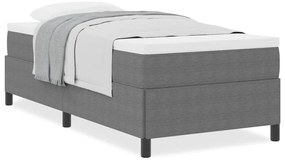 vidaXL Σκελετός Κρεβατιού Ανοιχτό γκρι 80 x 200 cm Βελούδο