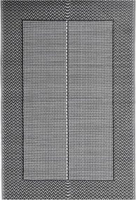 vidaXL Χαλί εξωτερικού χώρου ARAKIL Μαύρο 140x200 cm PP