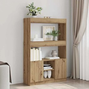 vidaXL Ντουλάπι Αρτισιανή Δρυς 92x33x140 εκ. από Επεξεργασμένο Ξύλο