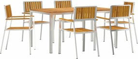 vidaXL Σετ Εξωτερικής Τραπέζης 7 pcs