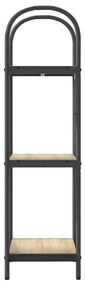 vidaXL Ράφι Βιβλίων Sonoma Δρυς 40 x 30 x 109 εκ Επεξεργασμένο ξύλο