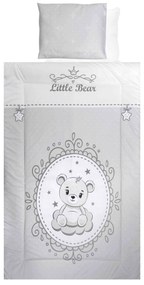 LORELLI ΣΕΤ ΠΡΟΙΚΑΣ 4 ΤΕΜ 100/50 RANFORCE LITTLE BEAR GREY 20800025903