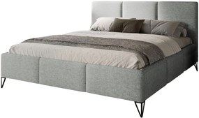 Επενδυμένο κρεβάτι Loren-Gkri Anoixto-200 x 200