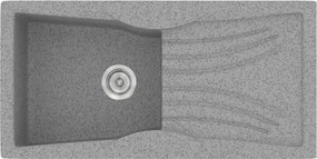 Sanitec Classic 328 (99×51) - Γρανιτένιος νεροχύτης - Granite GREY