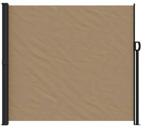 vidaXL Σκίαστρο Πλαϊνό Συρόμενο Taupe 180 x 300 εκ.