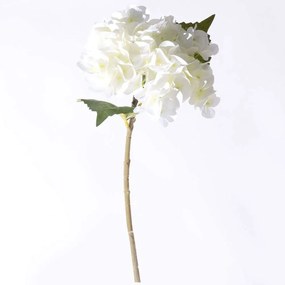 Τεχνητό Λουλούδι Ορτανσία 9851-7 47cm White Supergreens Polyethylene
