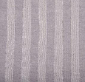 Παπλωματοθήκη Υπέρδιπλη 220x240 Polycotton Σατέν ριγέ 850 Γκρι