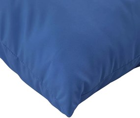 vidaXL Μαξιλάρια Παλέτας 3 τεμ. Μπλε από Ύφασμα Oxford