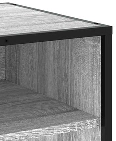 ντουλάπι τηλεόρασης vidaXL Γκρι Sonoma 270x40x46cm Κατασκευασμένο ξύλο