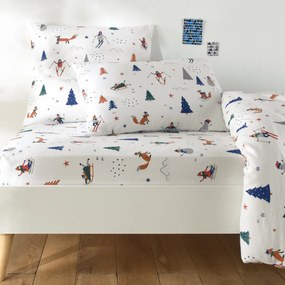 Σεντόνι με λάστιχο από φανέλα βαμβακερή, ύψος 25 εκ., Schuss