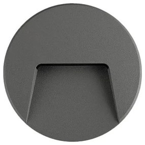 Απλίκα LED Εξωτερικού Χώρου Eurolamp 145-52095 Dark Grey