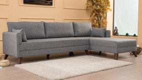 Corner Sofa Bella Corner Sofa Right 1 Grey