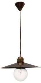 Φωτιστικό Οροφής Κρεμαστό LP-180K 1/L 11-0165 Bronze Plastic