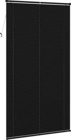 vidaXL Βενετσιάνικη Σκίαση Μαύρο 213 x 110 εκ PVC