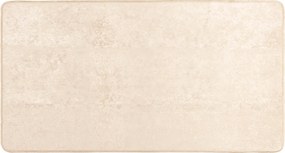 vidaXL Χαλί Runner MARSA Κρεμ 100 x 80 cm Πολυέστερ και PVC