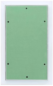 vidaXL Πάνελ Πρόσβασης Πράσινο και Ασημί 30 x 45 εκ