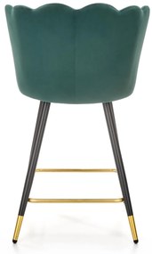 H106 bar stool, color: dark green DIOMMI V-CH-H/106-C.ZIELONY