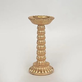 ΚΗΡΟΠΗΓΙΟ, ΠΟΛΥΡΕΣΙΝ, ΝΟΥΦΑΡΟ, ΧΡΥΣΟ, 10.5x10.7x22,8CM (Συσκευασία 2 τεμαχίων)