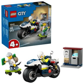 Lego 60455 City Police Motorcycle Chase για 4+ Ετών 65τμχ