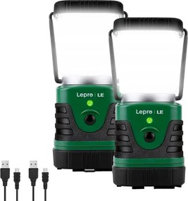 Φανάρι κάμπινγκ LEPRO 3300008-2 4400mAh, 2 τεμάχια