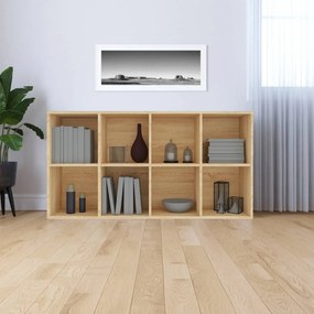 vidaXL Ραφιέρα/Βιβλιοθήκη Sonoma Δρυς 66x30x130 εκ. από Επεξ. Ξύλο