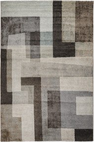 Χαλί Finesse 61975 White-Grey Βιοκαρπέτ 133X190cm