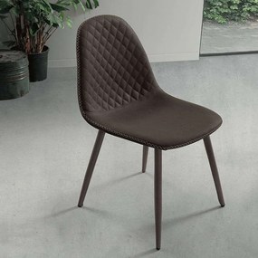 Καρέκλα Soft 45x54x86cm Brown Capodarte