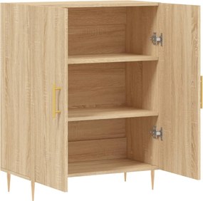 vidaXL Ντουλάπι Sonoma Δρυς 69,5 x 34 x 90 εκ. από Επεξεργασμένο Ξύλο