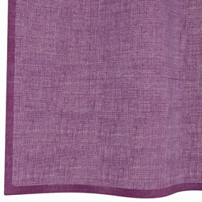 vidaXL Κουρτίνες Voile με ροδέλες 2 τεμάχια Μοβ 140x225 εκ.