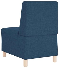 vidaXL Μοναδικός Καναπές χωρίς Χερούλια 2 pcs Μπλε 55 x 74 x 82 εκ.