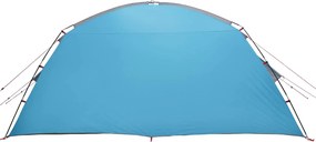 vidaXL Καταφύγιο Τέντας με στέγη Μπλε 400 x 210 x 180 εκ Πολυεστέρας