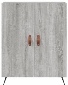 vidaXL Ντουλάπι Γκρι Sonoma 69,5 x 34 x 90 εκ. από Επεξεργασμένο Ξύλο