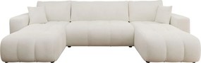 Γωνιακός καναπές Furyn U-Leuko - 312.00Χ145.00Χ72.00cm