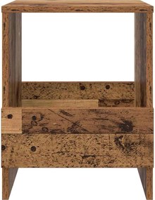 vidaXL Ράφι Περιοδικών Παλιό ξύλο 35 x 30 x 45 εκ.