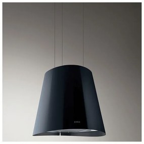 Elica Juno BL/F/50 Απορροφητήρας Νησίδα 50cm Μαύρος