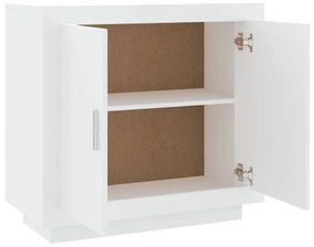 Ντουλάπι Λευκό 80 x 40 x 75 εκ. από Επεξεργασμένο Ξύλο - Λευκό