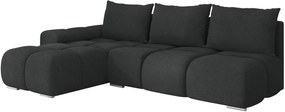 Γωνιακός καναπές Bestii-Anthraki-Αριστερή - 270.00Χ183.00Χ85.00cm
